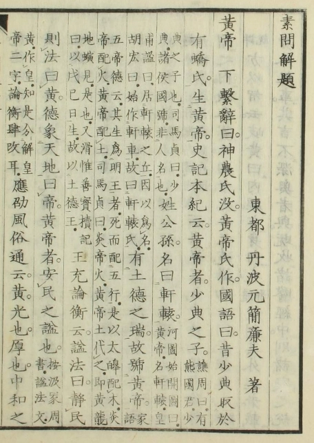 素问识（1-8卷）插图