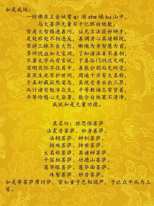 增福增财最为迅猛的《大乘离文字普光明藏经》插图