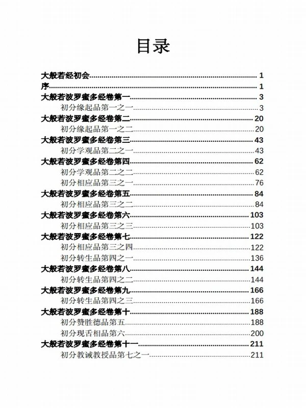 大般若波罗蜜多经600卷 (文字版共三册)插图