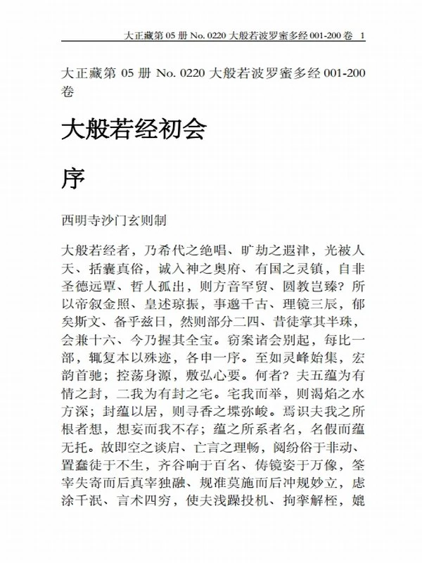 大般若波罗蜜多经600卷 (文字版共三册)插图
