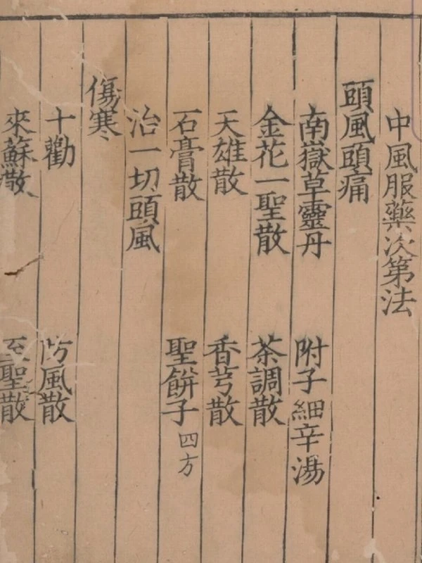 魏氏家藏方.十卷.序目1卷.缺卷三.宋魏岘撰.宋宝庆3年序刊插图