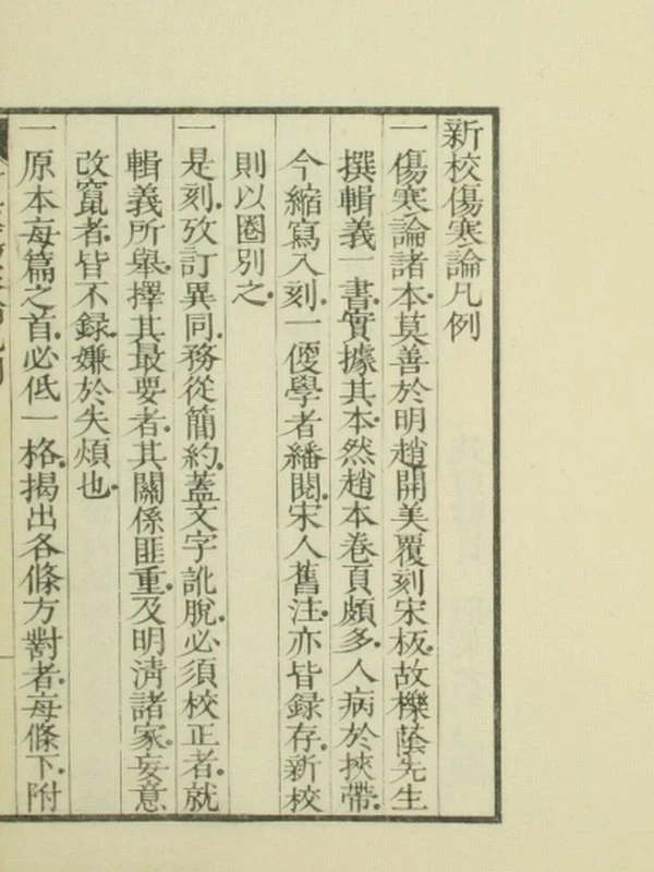 中医类古籍《新校宋版伤寒论》插图