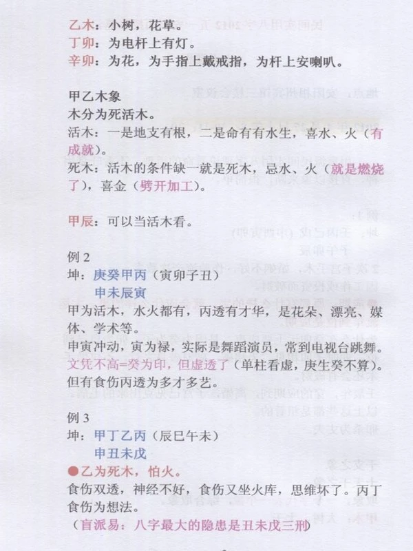 盲派命理民间实用八字高级面授班录音彩色笔记插图