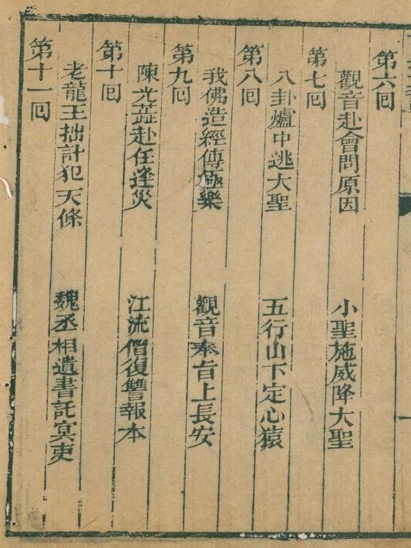 西游真诠.100回.清陈士斌诠解.翠筠山房藏版.清康熙年间刊本插图