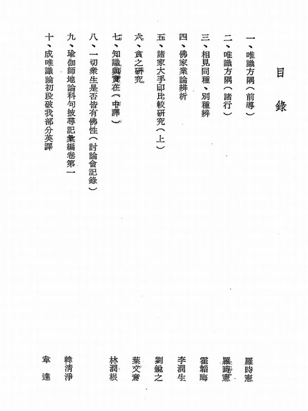 法相学会集刊合集 共七期插图