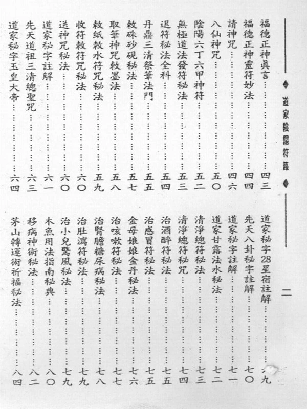 道家阴阳符箓插图