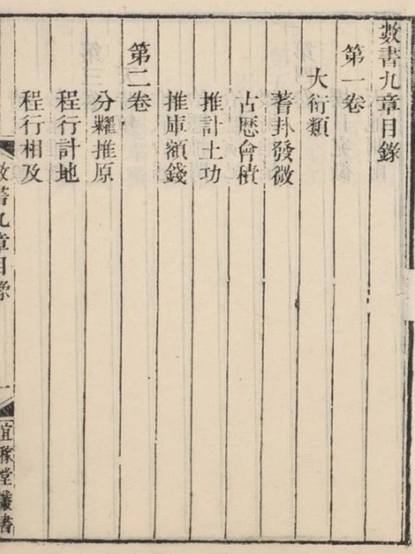 数书九章 18卷插图