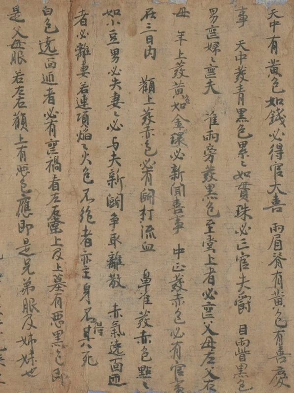 敦煌相面书合集6本插图