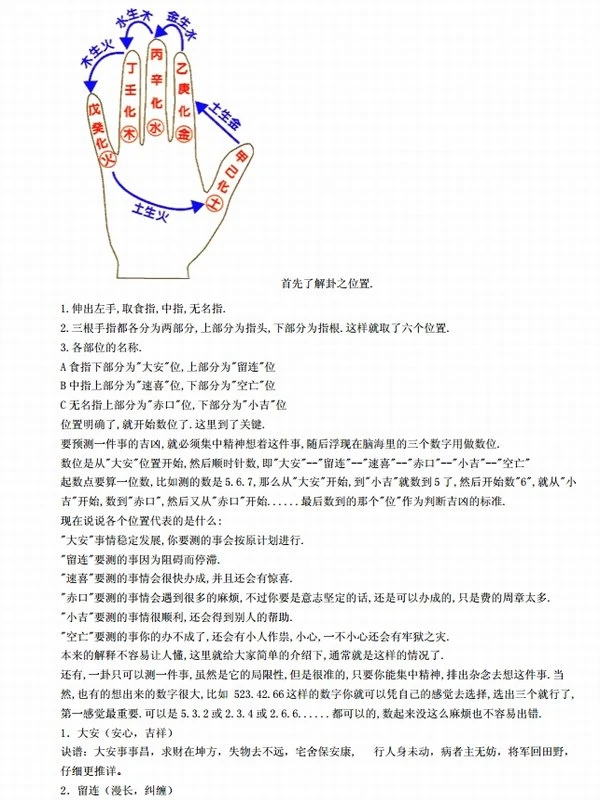 掐指神通小六壬合集8本插图