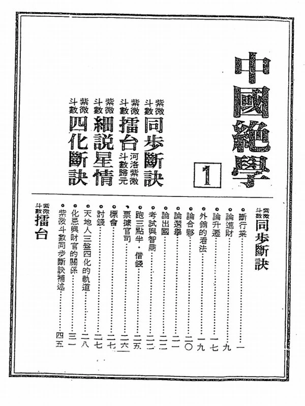 中国绝学全集-紫微斗数_铁版神数_神通手卦_奇门易数_皇极天书_邵子神数_玄空金口诀等插图