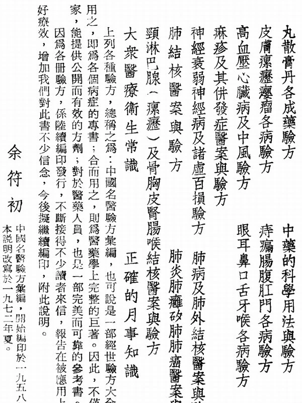 中国名医验方汇编合集9本插图