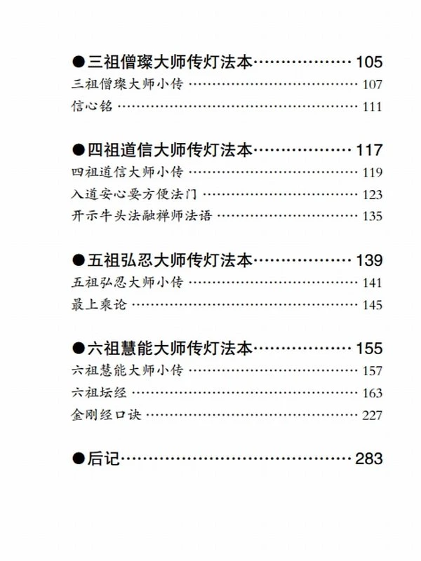 禅宗六代祖师传灯法本插图