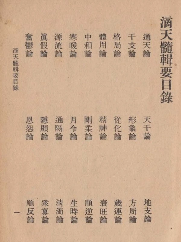 陈素庵 – 滴天髓辑要插图