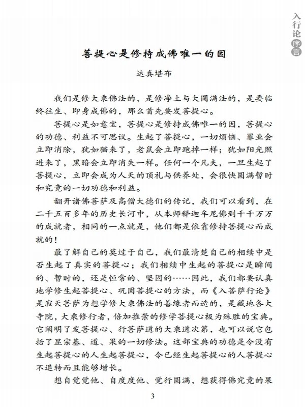 入行论讲记合集4本 达真堪布插图