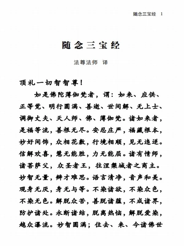 随念三宝经释+讲记（上下）插图