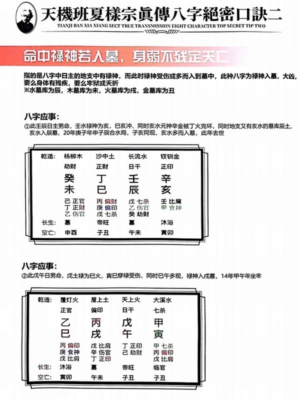 夏光明老师 夏样宗命理口诀合集4本插图