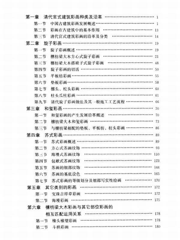 中国古代彩画合集4本插图