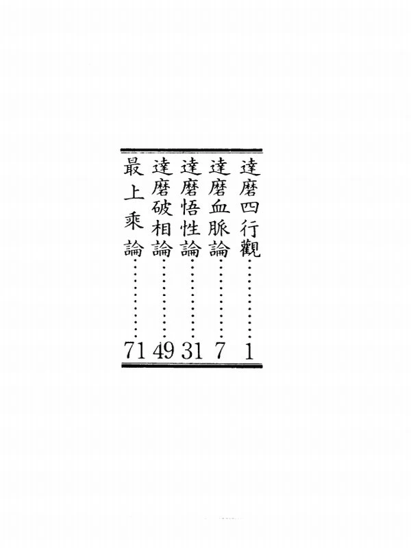 达磨四行观、达磨血脉论、达磨司性论、达磨破相论合集13本插图