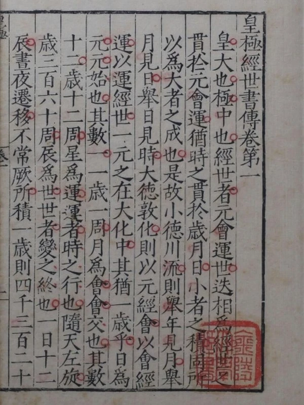 皇极经世书传.八卷.宋.邵雍.撰.明.黄畿.传.明嘉靖三十三年黄佐刊本.南京大学图书馆藏.pdf插图