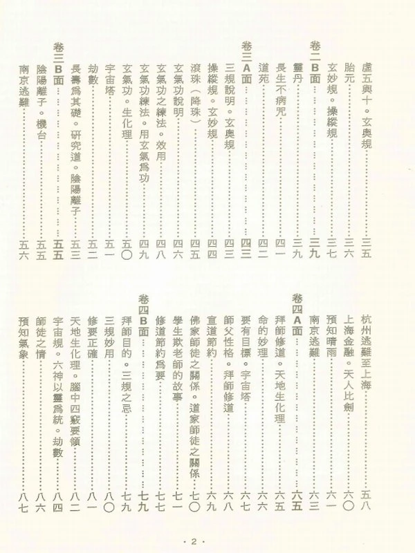 昆仑仙宗讲道集成4册合集插图