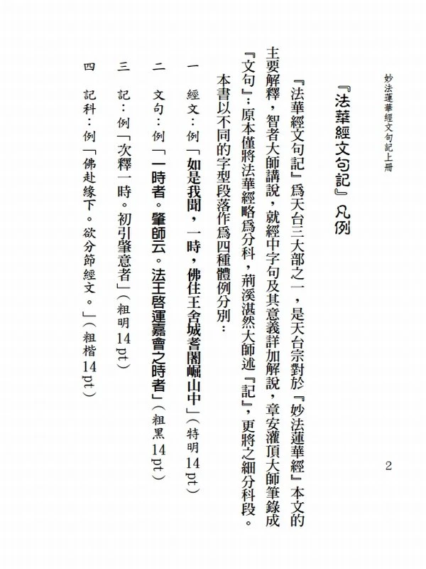 妙法莲华经文句记 荆溪湛然大师(上下册)插图