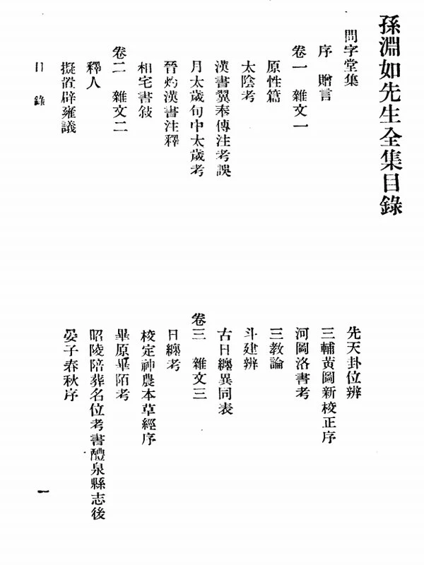 孙星衍全集插图