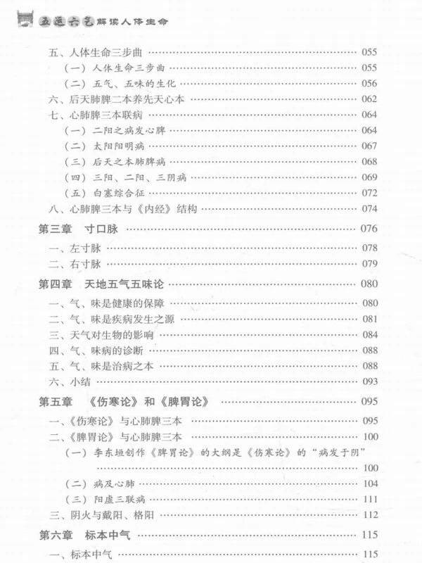 五运六气解读人体生命 (田合禄著)插图