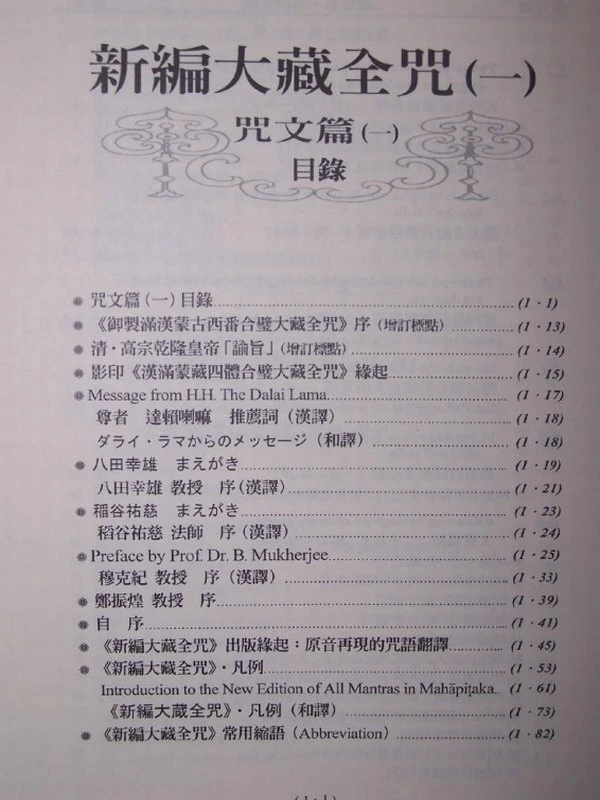 新编大藏全咒（全18册）