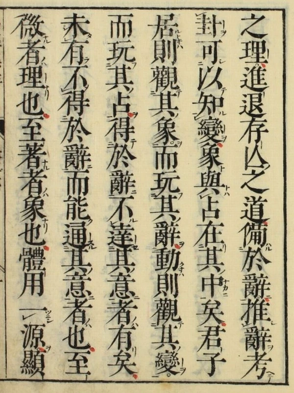 易经集注.巻1-24.朱熹插图