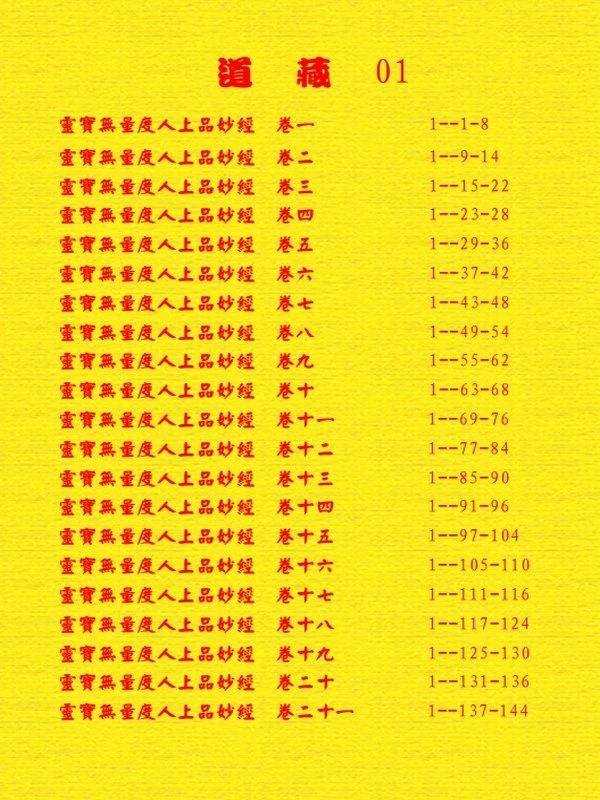 正统道藏合集 36本插图