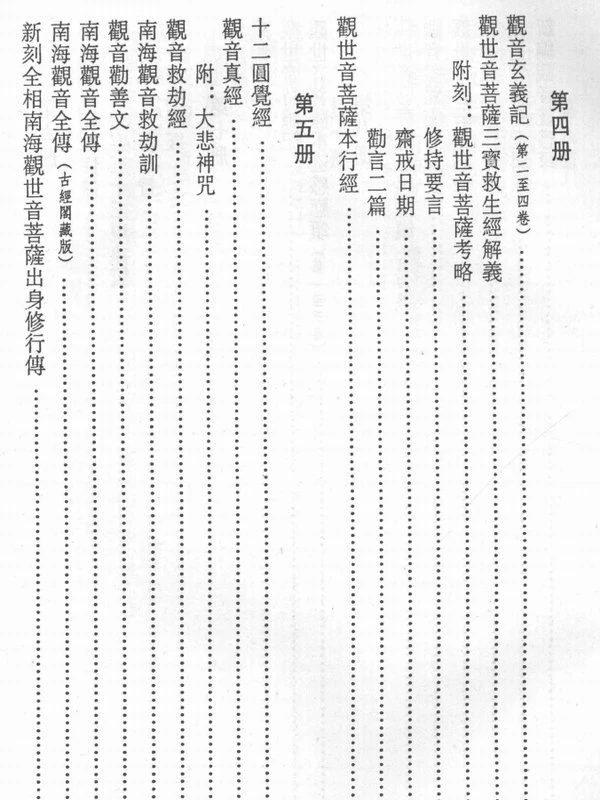 中国历代观音文献集成合集9本插图