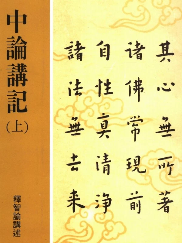 中论讲记 释智谕撰 上下册插图