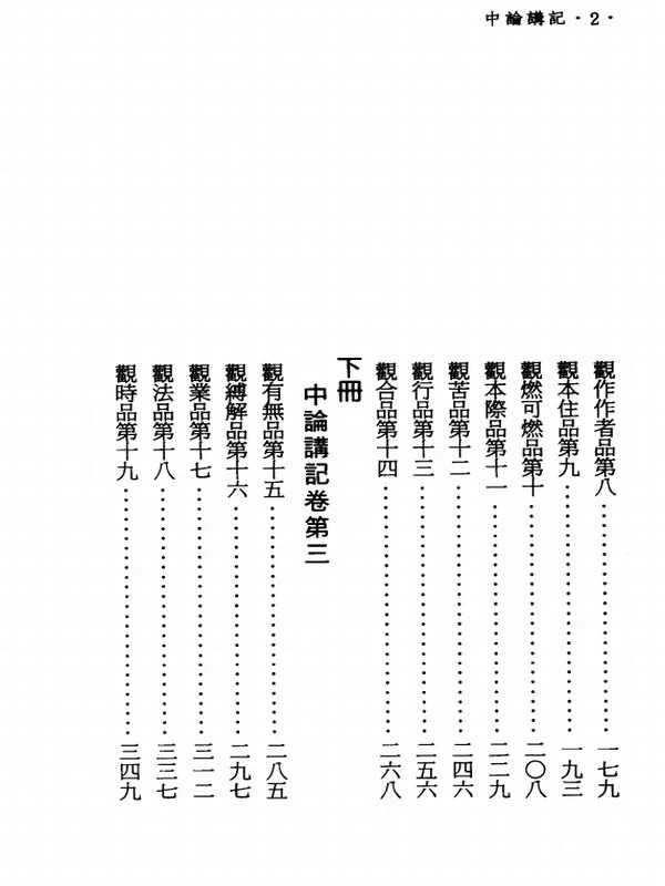 中论讲记 释智谕撰 上下册插图
