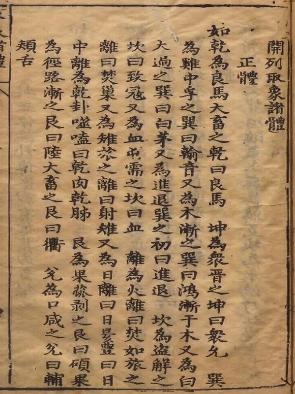 周易会通 明刊本 10册插图