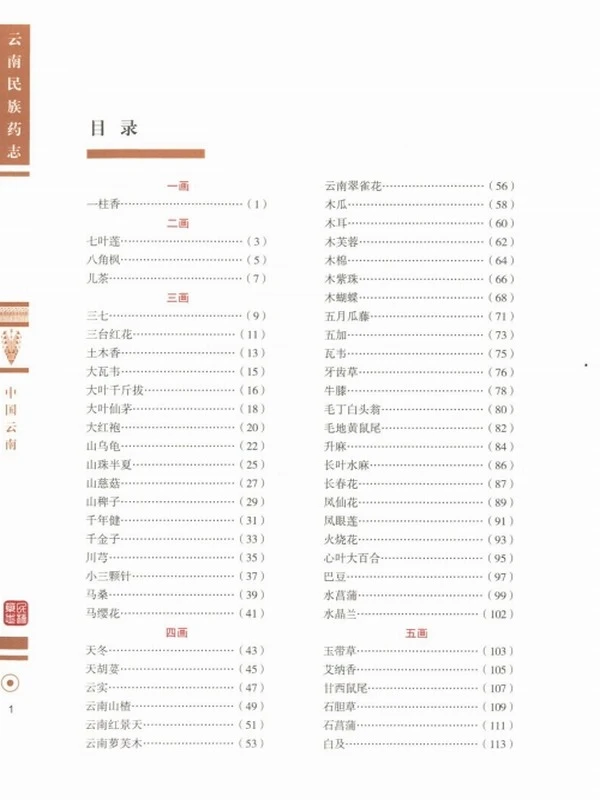 云南民族药志·共三卷插图