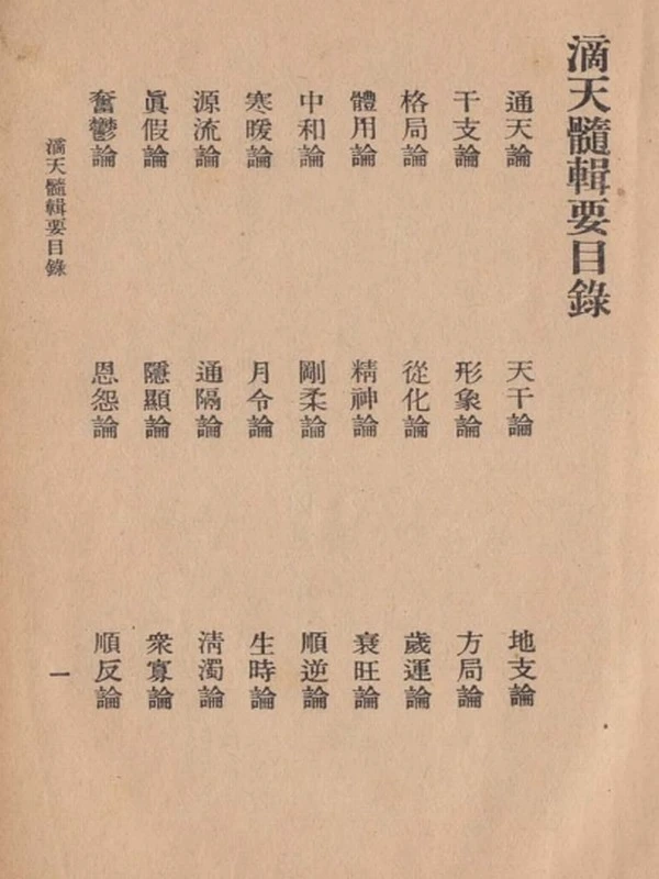 《术藏》命理大合集插图