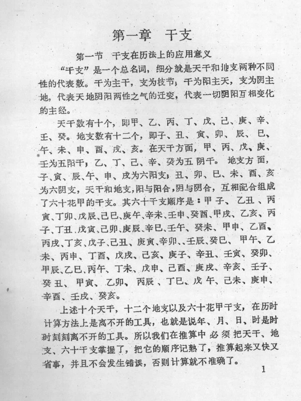 干支计算一掌诀插图