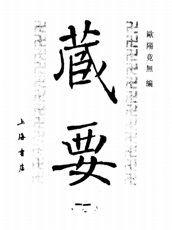 藏要 合集全10册 欧阳竟无