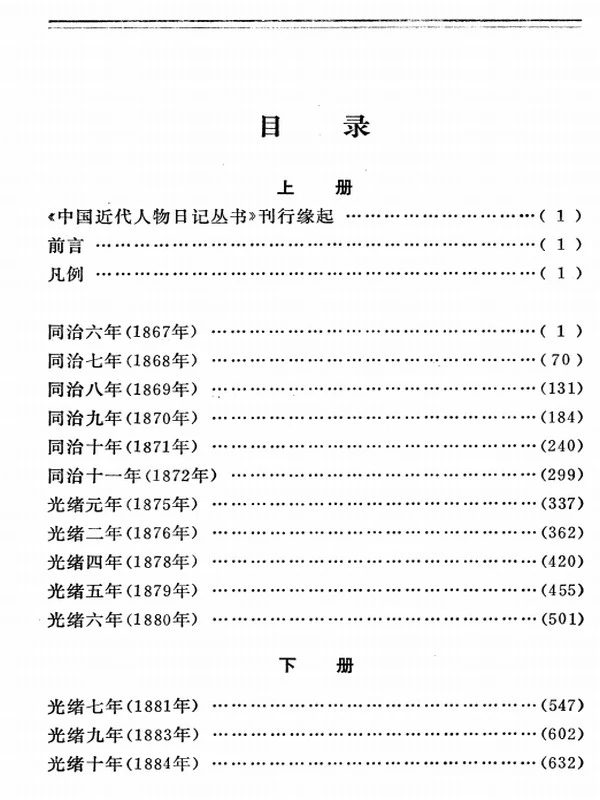 王文韶日记 上下插图