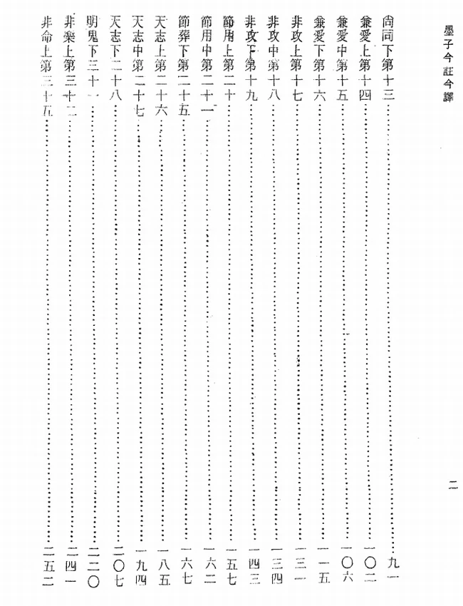 墨子今注今译(繁体).李渔叔注译插图