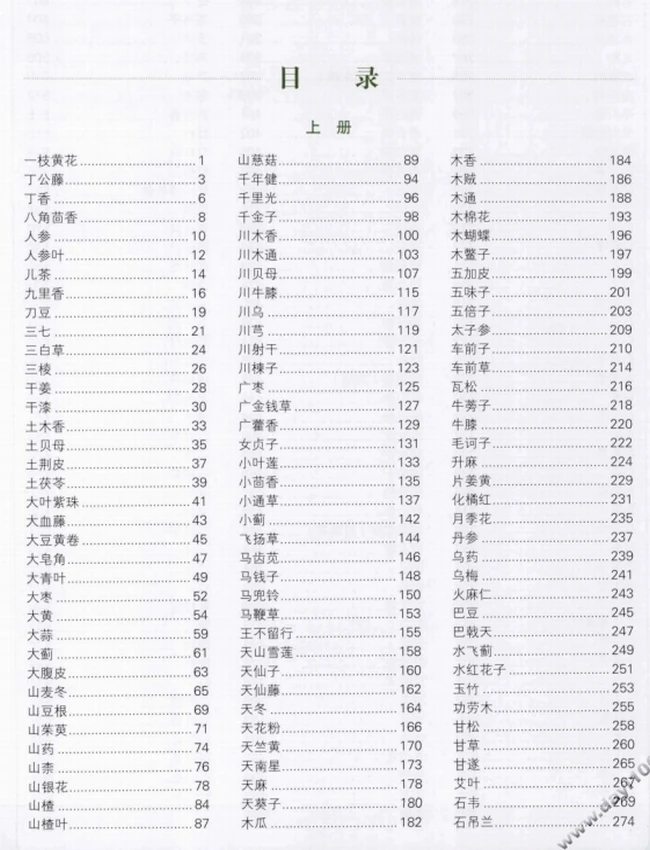 中国药典中药材及原植物彩色图鉴（全2册）插图