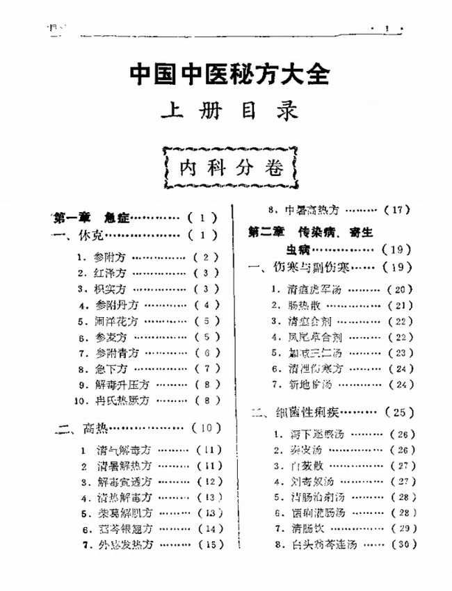 中国中医秘方大全（上中下卷）插图