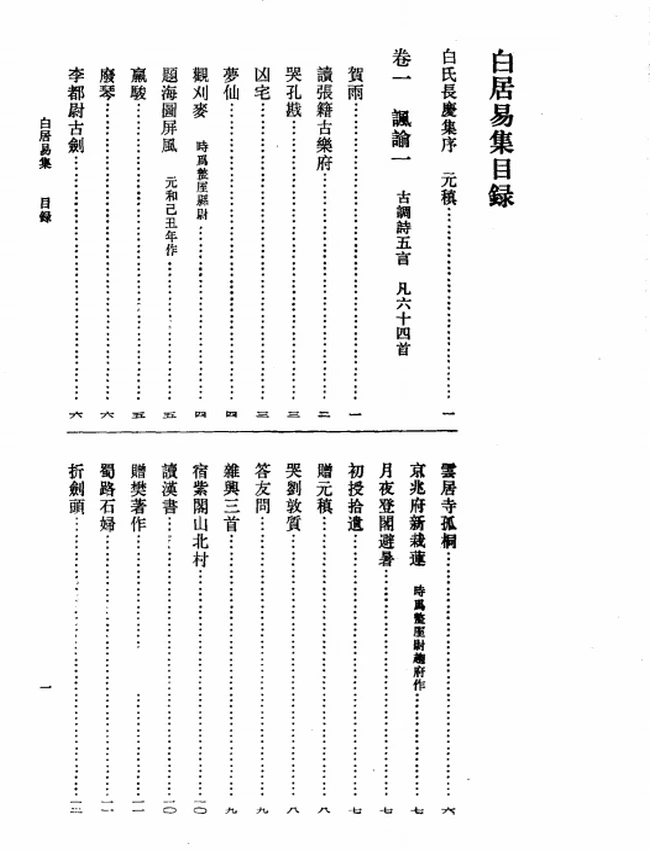 白居易集（全四册）（[唐]白居易撰，顾学颉校点）插图