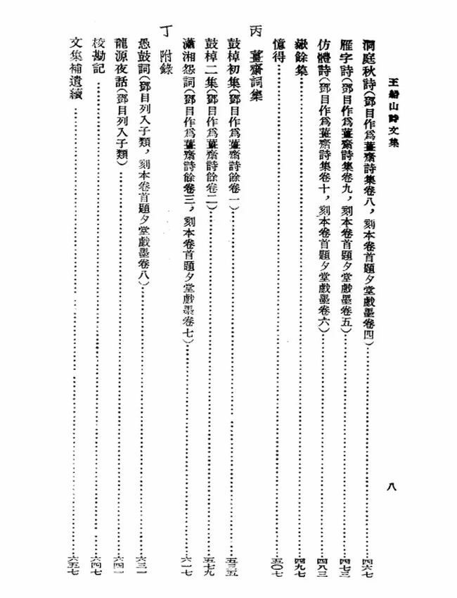 王船山诗文集（全二册）（[清]王夫之撰，2006）插图