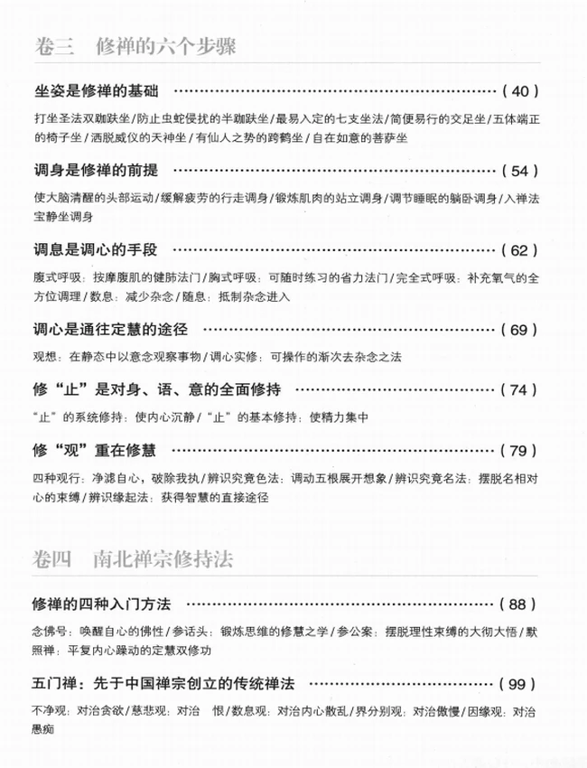 《向佛门学点养心治病之道+最便于掌握的百种修禅门径》插图