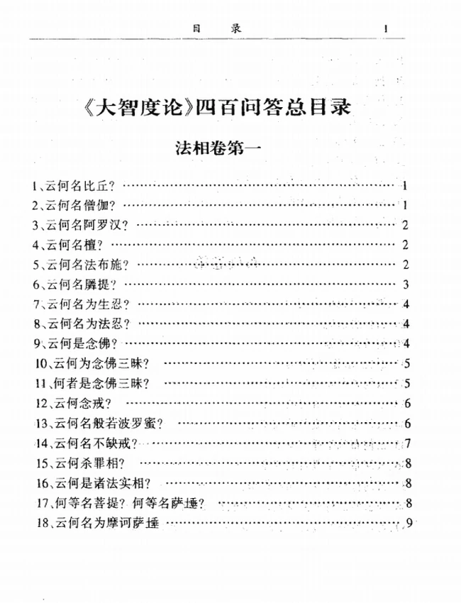 《大智度论四百问答》菩提法师插图