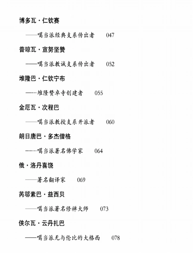 藏传佛教五大教派名僧传 合集5本插图
