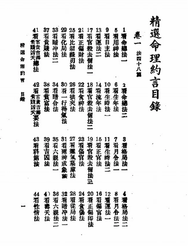 陈素庵 – 命理約言插图