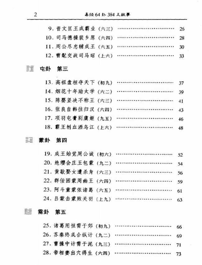 古代名人用易大全故事启示录 上下插图