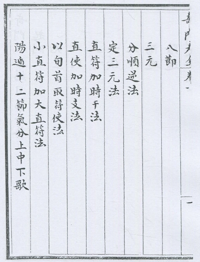 奇门大全 共五部插图